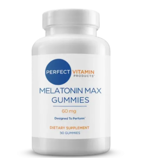 Melatonin Max 60mg Gummies – Mixed Berry